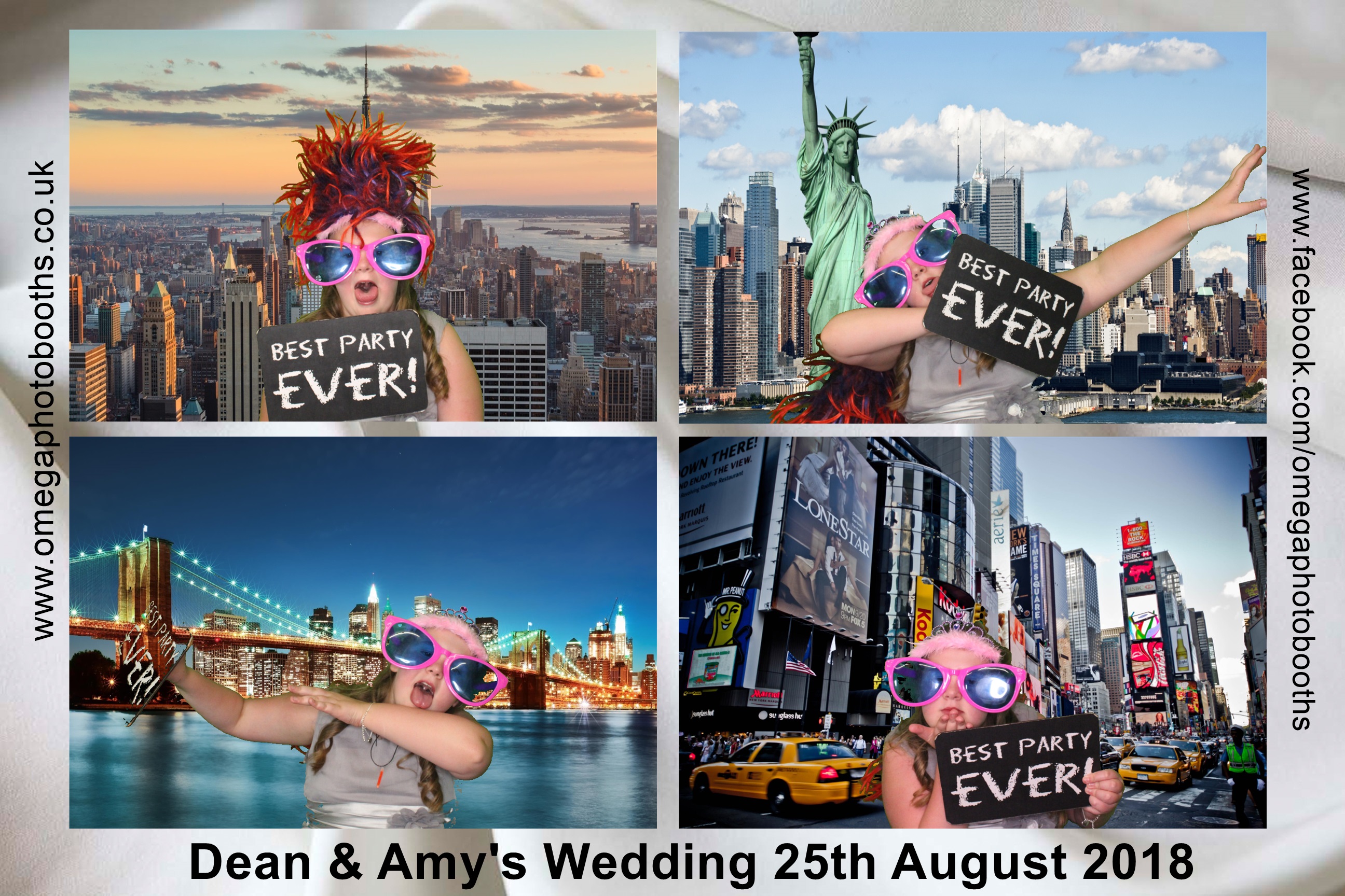 Dean & Amy's Wedding | View more photos from the event at gallery.omegaphotobooths.co.uk/u/Omega-Photobooths/Dean-Amys-Wedding